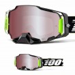 Maschera Cross 100% ARMEGA RACR - Lente HiPER Argento Specchio