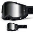 Maschera Cross 100% ACCURI2 Scranton - Lente Argento Specchio - Offerta Online