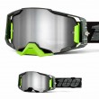 Maschera Cross 100% ARMEGA Antibia - Lente Argento Specchio - Offerta
