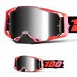 Maschera Cross 100% ARMEGA Guerlin - Lente Argento Specchio - Offerta