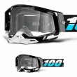 Maschera Cross 100% RACECRAFT 2 Arkana - Lente Trasparente - Offerta