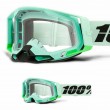 Maschera Cross 100% RACECRAFT 2 Paloma - Lente Trasparente - Offerta