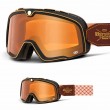 Maschera Moto 100% BARSTOW Solace - Lente Persimmon - Offerta