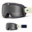 Maschera Moto 100% BARSTOW Denim - Lente Fumè Scuro - Offerta
