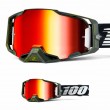 Maschera Cross 100% ARMEGA Soledad - Lente Rosso Specchio - Offerta Online