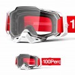 Maschera Cross 100% ARMEGA Corbin - Lente Trasparente - Offerta