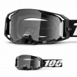 Maschera Cross 100% ARMATIC Black - Lente Trasparente - Offerta