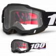 Maschera Cross 100% ACCURI 2 Magnus - Lente Trasparente - Offerta