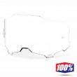 Lente Ricambio Maschere Cross 100% ARMEGA - Trasparente