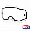 Lente Ricambio Maschere Cross 100% ARMEGA - Dual Pane Trasparente