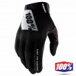Guanti Cross 100% RIDEFIT - Nero