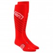 Calze Motocross 100% HI SIDE Thin - Rosso - Offerta Online