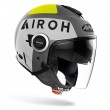 Casco Moto Jet Airoh HELIOS Up - Grigio Opaco