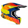 Casco Motocross Airoh TWIN 2.0 Lift - Azzurro Opaco