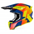 Casco Motocross Airoh TWIN 2.0 Lift - Azzurro Opaco