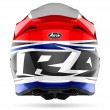 Casco Motocross Airoh TWIN 2.0 Shaken - Blu - Offerta Online
