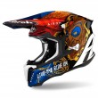 Casco Motocross Airoh TWIN 2.0 Tiki - Lucido - Offerta Online
