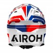 Casco Motocross Airoh TWIST 3 Dynasty - Rosso Blu - Offerta