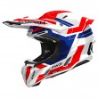 Casco Motocross Airoh TWIST 3 Dynasty - Rosso Blu - Offerta