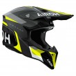 Casco Motocross Airoh WRAAAP Conquer - Giallo Opaco - Offerta