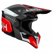 Casco Motocross Airoh WRAAAP Conquer - Rosso - Offerta