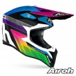 Casco Motocross Airoh WRAAP YOUTH Prism - Opaco