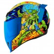 Casco Moto Icon AIRFLITE Bugoid Blitz - Blu - Offerta Online