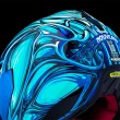 Casco Moto Icon DOMAIN Nouveau - Blu - Offerta