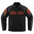 Giacca Moto Pelle Icon MESH AF - Slayer - Offerta Online