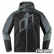 Giacca Moto Icon MERC Crusader - Grigio
