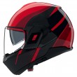 Casco Moto Nolan N120-1 Fluente 360 - Rosso Nero Rosso Viscerale - Offerta