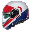 Casco Moto Nolan N90-3 Roboto 345 - Bianco Rosso Blu - Offerta