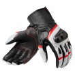 Guanti Moto REV'IT! CHEVRON 3 - Bianco Rosso