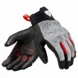 Guanti Moto REV'IT! KINETIC - Grigio Chiaro Nero
