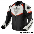 Giacca REV'IT! CONVEX - Nero Rosso Neon