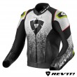 Giacca REV'IT! QUANTUM AIR - Nero Bianco