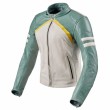 Giacca Moto Donna REV'IT! MERIDIAN Ladies - Bianco Verde