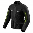 Giacca Moto REV'IT! VOLTIAC 2 - Nero Giallo Neon