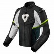 Giacca Moto REV'IT! ARC H2O - Nero Giallo Neon