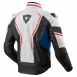 Giacca Moto REV'IT! VERTEX TL - Bianco Blu