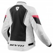 Giacca Moto Donna REV'IT! CONTROL AIR H2O LADIES - Bianco Nero - Offerta