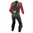 Tuta Pelle Moto REV'IT! QUANTUM 2 - Antracite Neon Rosso - Offerta Online