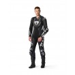 Tuta Pelle Moto REV'IT! HYPERSPEED 3 - Nero Bianco - Offerta