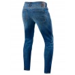 Jeans Moto REV'IT! CARLIN SK (Taglia Corta) - Blu Medio Slavato - Offerta Online