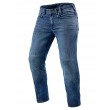 Jeans Moto REV'IT! DETROIT 2 TF (Taglia Corta) - Blu Medio - Offerta Online