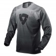 Maglia Motocross REV'IT! SCRAMBLE - Nero Bianco