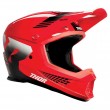Casco Motocross Thor SECTOR 2 CARVE - Rosso Bianco - Offerta