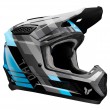 Casco Motocross Thor FLEET CAMBER - Nero Verde Acqua - Offerta