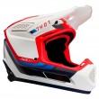 Casco Motocross Thor FLEET DEFY - Bianco Rosso Blu - Offerta