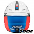 Casco Motocross Bambino Thor Youth SECTOR RACER - Bianco Blu Rosso